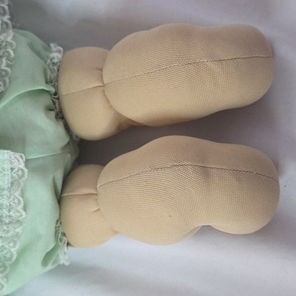 Cabbage Patch Kid Doll Vintage 1985 Original Outfit One Tooth Redhead Blue Eyes - Picture 10 of 13